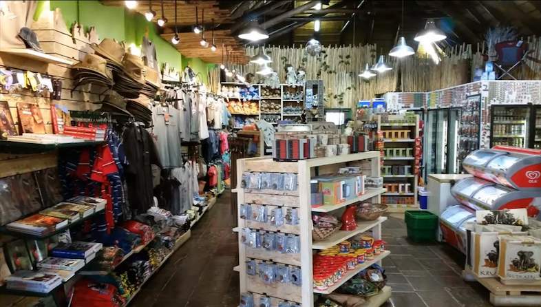 crocodile bridge camp park shop1