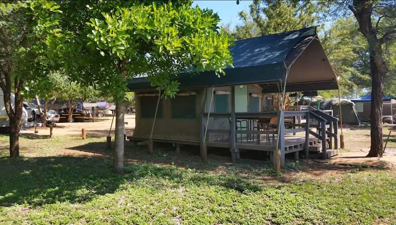crocodile bridge camp safari tents