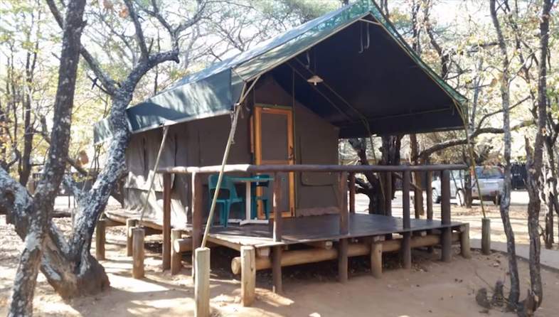 letaba tree camp safari tent