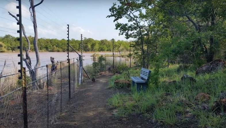mopani rest camp incamp trail bench