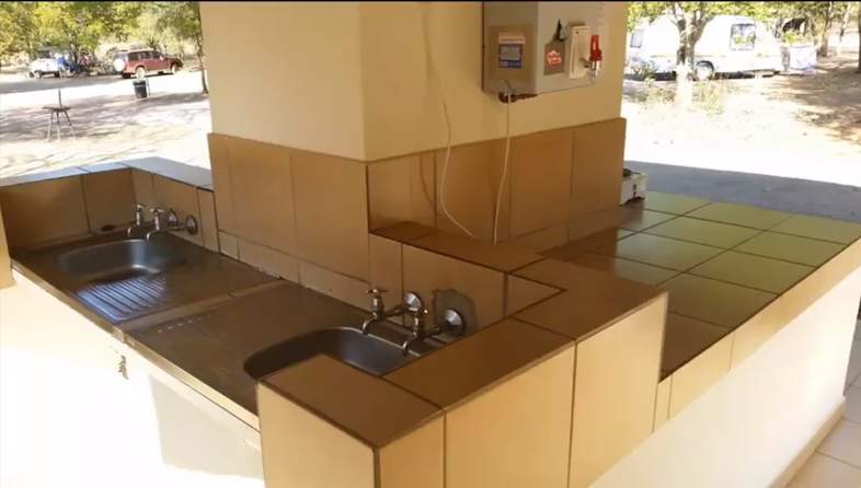 punda maria rest camp communal kitchen