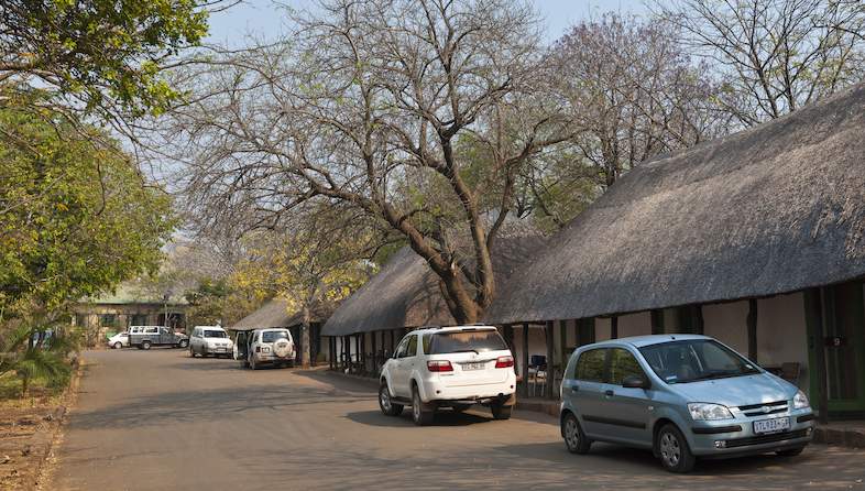 punda maria rest camp road cottages