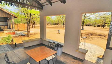 shingwedzi rest camp sitting outside