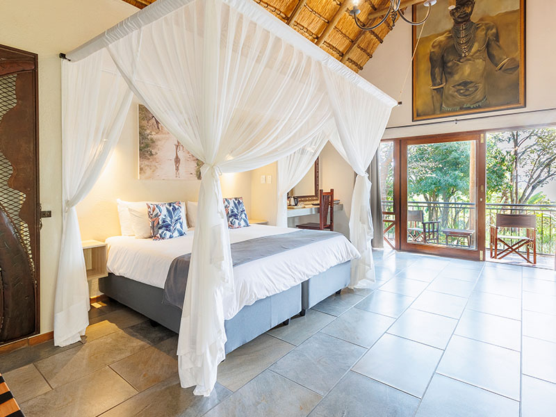 umbhaba eco lodge bedroom
