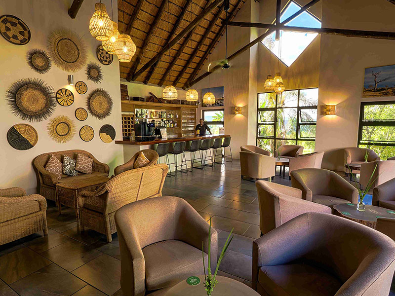 umbhaba eco lodge main dinning area