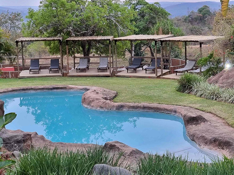 umbhaba eco lodge pool