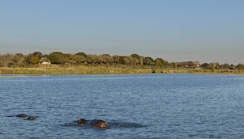 lower sabie rest camp river facing camp